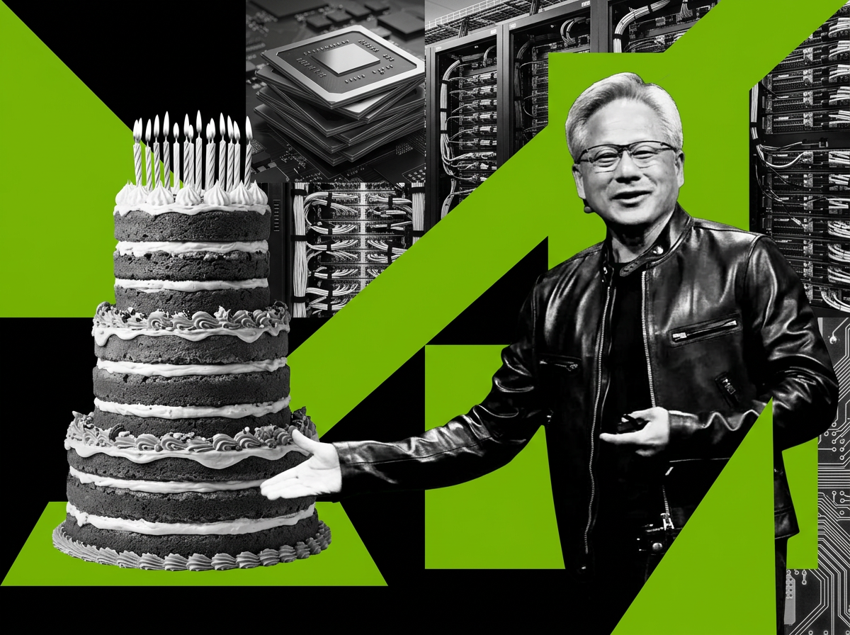 JENSEN HUANG 5 LAYERS CAKE NVIDIA