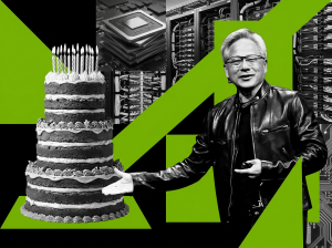 JENSEN HUANG 5 LAYERS CAKE NVIDIA